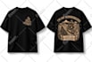 recreate, redraw and vectorize t shirt designs