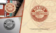do vintage retro hand drawn sticker, badge, patch design