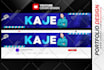 design a professional youtube banner