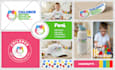 design professional minimalist business logo, branding kit and brand identity