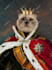 make a custom royal pet portrait gift for your pet