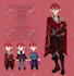 draw a character ref sheet