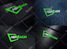 do tech logo design software crypto and technology business