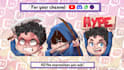 create express custom twitch emotes,sub badges