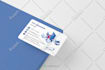 create a premium minimal business card for your business