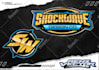 create automotive logo, racing, car wash, with chrome style