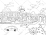 draw coloring book pages for children and adults