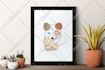 draw illustration continuous line art from your pet in 24 hours