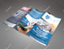 design a modern and professional trifold brochure for your business