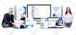 3d digital product mockup, bundle mockup ,ecover bundle,3d box