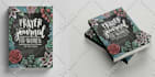 create christian cover book, cover cartoon, planner, journal and notebook cover