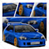 draw car into vector illustration for your t shirt