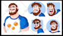 make a character expression sheet