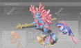 conceptualize and illustrate creature design