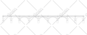 draw detailed architectural line art of any building or house