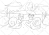 create coloring page for kids or adult
