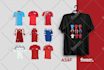 do custom t shirt typography and illustration