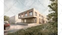 create a 3d model and render an image architecture project