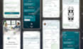 design mobile app ui ux design and website ui design, UI UX