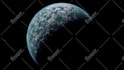 design a 3d sci fi planet to your liking