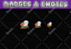 create custom twitch sub badges, twitch sub emotes, bit badges