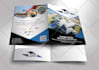 design modern business card or presentation folder in 24 hr