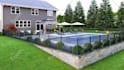 do backyard landscape design, patio, front yard design