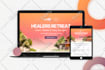 design and develop a responsive modern website