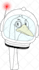 draw a character half body like a 30s cartoon or cuphead
