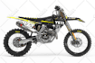 make realistic 3d model mockup render of motocross dirt bike decal wrap