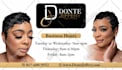 design professional hair extension classes flyer