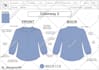 create production ready fashion clothing tech pack  flat sketch