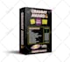 design digital product 3d box mockup software, online course cover