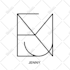 design a minimalistic name logo for you
