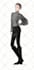 draw a fashion illustration, sketch, portrait