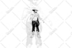 create character illustration, digital art, and line art