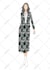 create technical fashion illustration, flat drawing, pattern design