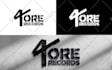 design a hip hop, dj, rap, band, in a typography style