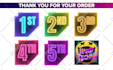 design cute chibi twitch emotes and sub badges