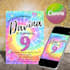 design digital products invitation card etsy print on demand store etsy mockup