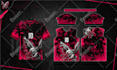 design sublimation jersey mockup and print ready pattern