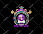 create modern church seal logo or coat of arms
