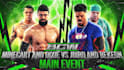 make original wrestling wwe custom match card