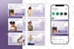instagram, facebook post and social media ad creative
