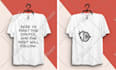 do custom t shirt design and merch designs