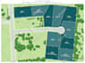 render floor plan, site plan and master plan creatively in photoshop