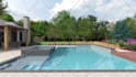 create a 3d  landscape design for your home, frontyard, pool