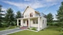 do photorealistic modern house 3d exterior or interior rendering in sketchup