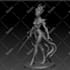 create a detailed 3d character sculpt for 3d printing