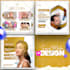 create unique social media poster, social media post facebook, instagram ads